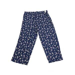 NEW CHARTER CLUB LUXURY women's printed pajama pants in blue
